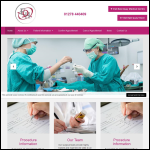 Screen shot of the East Quay Health Ltd website.