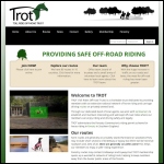 Screen shot of the Toll Rides (Off Road) Trust website.