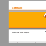 Screen shot of the Soft Base Computing Ltd website.