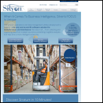 Screen shot of the Silvon Software Ltd website.