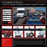 Screen shot of the Olympic Cars (Stroud) Ltd website.