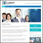 Screen shot of the Lutech Resources Ltd website.
