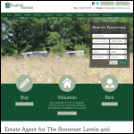 Screen shot of the English Homes Ltd website.