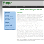 Screen shot of the Mogan Computer Services Ltd website.