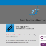 Screen shot of the The Practice (Healthcare) Ltd website.