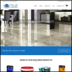 Screen shot of the Tile Adhesive Direct.com website.
