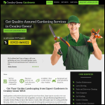 Screen shot of the Croxley Green Gardeners Ltd website.