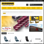Screen shot of the Guhring Tools website.
