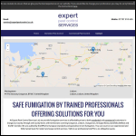 Screen shot of the Expert Control Ltd website.