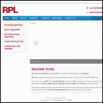 Screen shot of the Roy Parsons Ltd website.