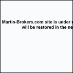 Screen shot of the Martin Brokers Group Ltd website.