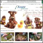 Screen shot of the Azure Garden Centre Ltd website.