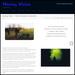 Screen shot of the Moving Vision Ltd website.