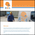 Screen shot of the Allerton Structural Contractors Ltd website.