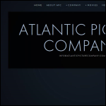 Screen shot of the Atlantic Pictures Ltd website.