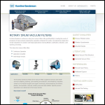 Screen shot of the Komline-sanderson Ltd website.