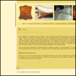 Screen shot of the Ryan Leathers Ltd website.