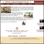 Screen shot of the Kingwood Park Management Company Ltd website.