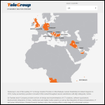 Screen shot of the Telegroup Ltd website.
