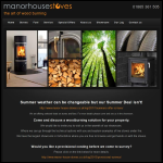 Screen shot of the Manor House Management Ltd website.