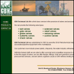 Screen shot of the GBH Technical Ltd website.