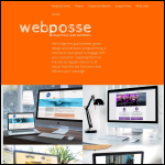 Screen shot of the Webposse Ltd website.