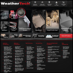 Screen shot of the Weathertec Ltd website.