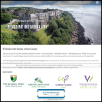 Screen shot of the Latona Leisure Ltd website.