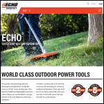 Screen shot of the Echo (U.K.) Ltd website.