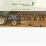 Screen shot of the Merralls & Co Ltd website.