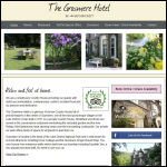 Screen shot of the Grasmere House Ltd website.
