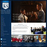 Screen shot of the King Solomon High School, Redbridge website.