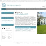 Screen shot of the Hurlingham International Ltd website.