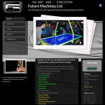 Screen shot of the Future Machines Ltd website.