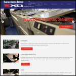 Screen shot of the Bascom Ltd website.