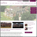 Screen shot of the Melton Hall Ltd website.