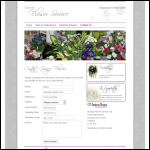 Screen shot of the Flowergrange Ltd website.