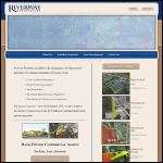 Screen shot of the Riverway Properties Ltd website.