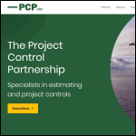 Screen shot of the The Project Control Partnership Ltd website.
