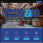 Screen shot of the S & D (Storage & Distribution) Ltd website.