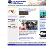 Screen shot of the The Christadelphian Bible Mission website.