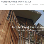 Screen shot of the Constructive Individuals (London) Ltd website.