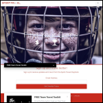 Screen shot of the Team Sports International Travel Ltd website.