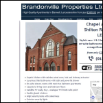 Screen shot of the Brandonville Properties Ltd website.