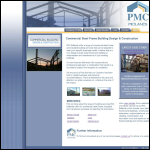 Screen shot of the PMC Midlands Ltd website.