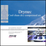 Screen shot of the Drymec Ltd website.