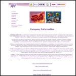 Screen shot of the Signature Industries Ltd website.