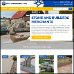 Screen shot of the Benton Weatherstone Ltd website.