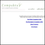 Screen shot of the Compakta Ltd website.