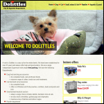 Screen shot of the Dolittles Ltd website.